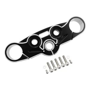 XF2906C621-B forcelle superiori a triplo albero in alluminio adatte per Harley Softail Low Rider S FXLRS 20-24 - Product Image 3