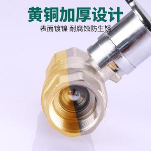 Commercial Restaurant <b>Stove</b> Valve 3/4 In Ball Type Natural Gas Manual Control Kitchen Use - Product Image 4