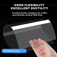 Lembar Film Pelepas Printex ACF untuk Printer 3D Resin LCD SLA DLP Kecepatan Tinggi, Film Pelepas Anti Lengket Pengganti