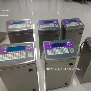 USADO Reacondicionado 9018 9020 9040 9450 9410 S8 S8C2 1,1G 1,2G 2,1G 1,1 M 1,2 M Máquina de impresora de inyección de tinta de La MARKEM-IMAJE