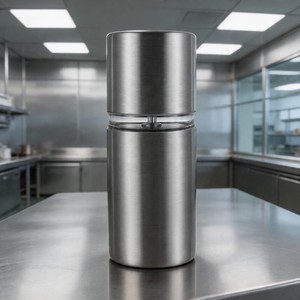 Moulin à Muscade en Acier Inoxydable pour Cuisine Domestique - Fournisseur B2B Écologique - Product Image 1