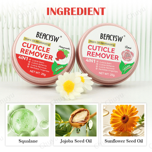 Crème de secours <span class=keywords><strong>pour</strong></span> cuticules | Mains, coudes et pieds secs et craquelés | Beurre de karité et huile de jojoba | Réparation et croissance des ongles, Vegan - Product Image 4