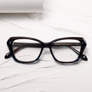 Cat Eye Full Rim <b>Eyeglasses</b> Solid Tortoise Anti-Uv Unisex Adults Vision Correction <b>Frames</b> JMM87RX - Product Image 1
