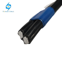 Câble en aluminium torsadé BT préassemble 2*16mm2