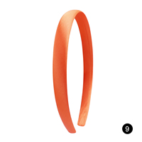 Serre-têtes et pinces à cheveux personnalisées en satin fin couleur bonbon, écologiques, pour usage quotidien, pour filles, faites à la main, vente en gros