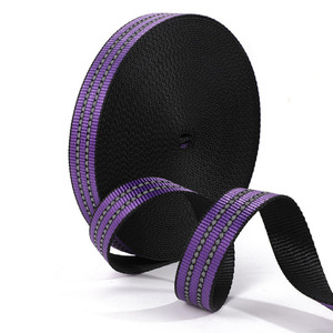 3Mm Băng Phản Quang Cao Giao Hàng Nhanh Chóng 2.5Cm 1 Inch Đầy Màu Sắc Nylon/Polyester Vải Con Chó Cổ Áo Vật Nuôi Dây Xích Yoga Hành Lý Dây Đeo - Product Image 6