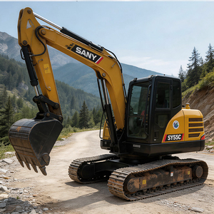 Used SANY SY55C Crawler Excavator, Good Condition, Original Parts, No Accidents, No Refurbishment, Low Hours,Cost-effective - Product Image 1