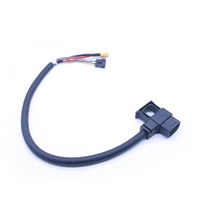 Adaptor Pengisian Daya XT60 Inti Tembaga Tahan Air 2 6 Pin 50A Kabel Harness Arus Tinggi untuk Mobil Listrik Sepeda Motor