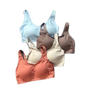 Débardeur rembourré japonais de grande taille, sous-vêtements pour femmes, soutien-gorge de sport sans trace, Géorgie, Antigua, Barbade