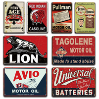 Signes de parking de voiture personnalisables, vintage, décoration rétro, en métal, vintage, signes en étain, 1 pièce