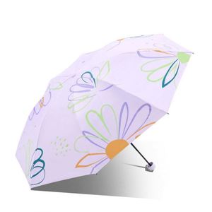 Wholesale 3-Folding Manual Umbrella with Custom Logo Print Promotional Business <b>Gift</b> From Chinese Manufacturer Design - Product Image 4