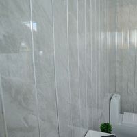 Panel de Pared de PVC de Gran Tamaño de 600 mm de Ancho, Panel de Pared con Recubrimiento UV para Interiores, Panel de Techo para Granjas, Revestimiento de Pared de PVC Impermeable