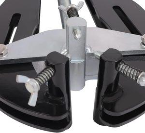 Pince d'alignement de tuyaux industrielle professionnelle pour soudure, dispositif d'alignement de raccords de tuyaux avec plage de serrage de 50 à 150 mm - Product Image 3