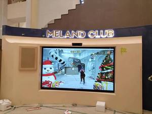 สนามเด็กเล่นในร่มแบบออลอินวัน 98 นิ้ว พร้อมระบบ AR สำหรับเด็ก  ระบบตรวจจับการเคลื่อนไหว Kinect  เกมแบบอินเทอร์แอคทีฟ รองรับน้ำหนักได้มากกว่า 500 กิโลกรัม - Product Image 3