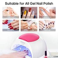 SUN2C 48W Lampe UV LED pour Séchage des Ongles en Gel, Vernis à Ongles, Manucure Professionnelle, Lampe de Polymérisation pour Salon, Lampe UV pour Ongles en Gel