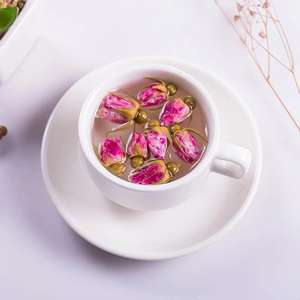 Trà hoa hồng khô nguyên chất giá sỉ, hoa hồng đỏ hồng, nụ hồng khô số lượng lớn dùng làm trà thảo dược - Product Image 6