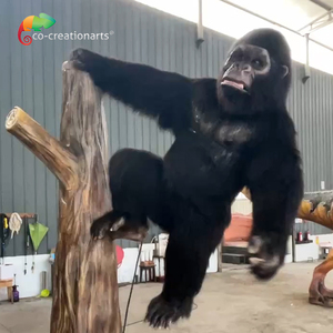 Modèle réaliste de gorille King Kong pour parc à thème extérieur, animal animatronique pour exposition au zoo - Product Image 3