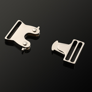 Hebilla deslizante de metal ajustable para bolsos, accesorio duradero para bolsos, primavera 2022 Q131-25 - Product Image 2