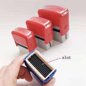 Tampons d'affaires personnalisés pour <span class=keywords><strong>Textile</strong></span>, tampons en caoutchouc auto-encreurs pour bricolage - Product Image 4