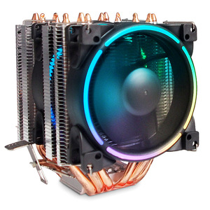 ฮุ่ยเอ๋อร์เด้ S9 คูลเลอร์ซีพียูแบบ Dual Tower 6 Heatpipe พัดลม ARGB ขนาด 120 มม. รองรับหลายแพลตฟอร์ม - Product Image 1