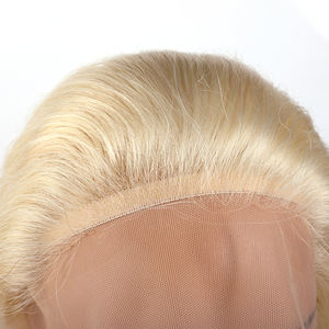 The best blonde human hair 130% 150% density remy brazilian human hair lace wig for women - Product Image 5
