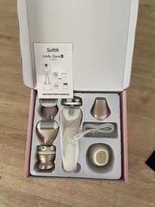 Balle de massage multifonctionnelle 6 en 1 pour le visage Brosse faciale électrique pour enlever les peaux mortes, les aisselles et les jambes Outil de beauté - Product Image 5