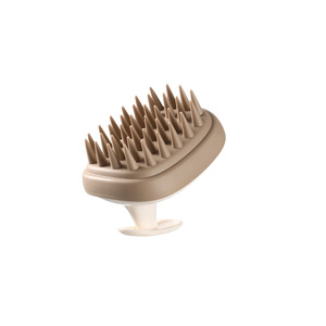Zenidoo HYH193 Double-Toothed Long-Shaped <b>Silicone</b> Massage Comb & Hair Washing <b>Tool</b> for Baby-Fashionable Head Brush - Product Image 1