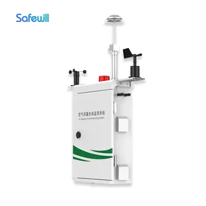 Safewill Factory Price Outdoor Ambient Air Monitoring Station PM 2.5 PM 10 Dust And Noise Online Monitoring System