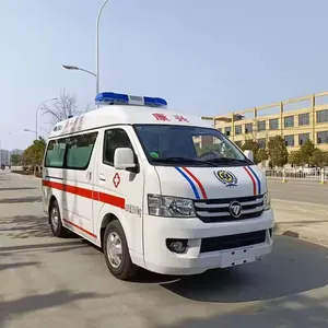 Diskon ambulans FOTON G7 4X2 jenis Transfer Manual Diesel murah ambulans darurat rumah sakit