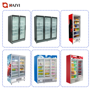 Réfrigérateur à boissons commercial avec porte en verre, 3 portes, pour supermarché - Product Image 6