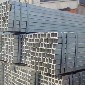 Tuyau <span class=keywords><strong>carré</strong></span> galvanisé de 38 mm, tuyau <span class=keywords><strong>carré</strong></span> galvanisé, tube <span class=keywords><strong>carré</strong></span> en <span class=keywords><strong>acier</strong></span> perforé pour les poutres de support de sièges de stade - Product Image 6