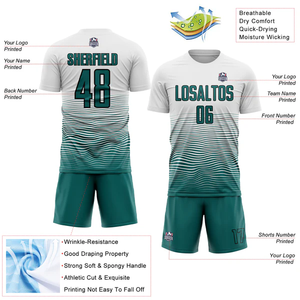 Service OEM disponible Votre design Notre production Maillot de football respirant léger à manches courtes - Product Image 3