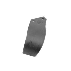 Lame de motoculteur robuste de 7 mm d'épaisseur, lame de broyeur à fléaux de 185 mm pour la coupe de l'herbe et de la paille agricoles - Product Image 4