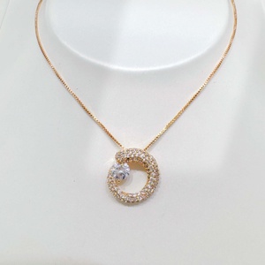 wholesale plata 925 <b>silver</b> Rose Gold Plated Geometric charm <b>necklace</b> fashion Minimalist summer bridal <b>locket</b> layered <b>necklaces</b> - Product Image 3