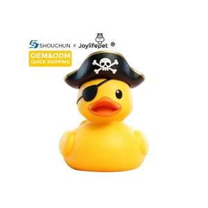 Piraten-Thema Plastik-Ente - Kundenspezifisches Werbe-Unisex-Quetschspielzeug Großhandel für Veranstaltungen - Product Image 1