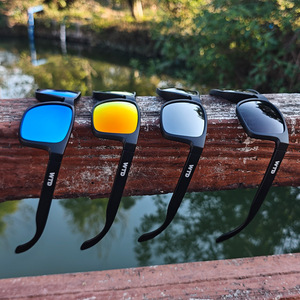 Lunettes de soleil polarisées rectangulaires Wtp, monture intégrale, unisexe, sports de plein air, adulte, protection UV 100% - Product Image 3
