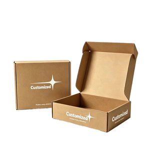 Cajas de Cartón Corrugado Personalizadas con Barnizado para Ropa Interior, Zapatos, Prendas de Vestir, Comercio, Logística, Regalos, Marcas Minoristas - Product Image 1