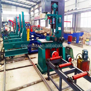 <span class=keywords><strong>Scie</strong></span> à ruban verticale de 1,5 m de diamètre avec système hydraulique et <span class=keywords><strong>chariot</strong></span> à roues <span class=keywords><strong>pour</strong></span> faciliter le levage - Product Image 5