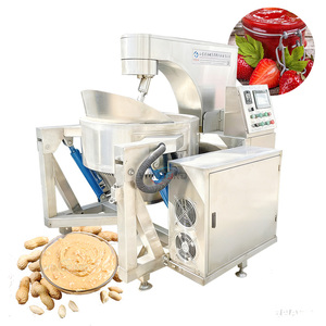 Olla Industrial con Agitador para Cocinar, Calentador a Gas para Sirope y Mermelada, Olla Antiadherente para Procesamiento de Papillas y Salsas - Product Image 4