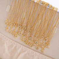 Collares de Acero Inoxidable con Diseño Original XL119, Collar con Colgante de Letra A-Z para Mujer, Joyería Hipoalergénica que No se Deslustra
