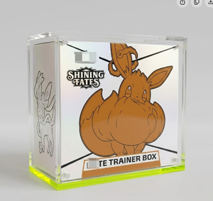 Caja Protectora de Acrílico y Vidrio de Alta Calidad Personalizada Premium con 99% de Resistencia a los Rayos UV para Cartas Pokémon ETB - Product Image 1