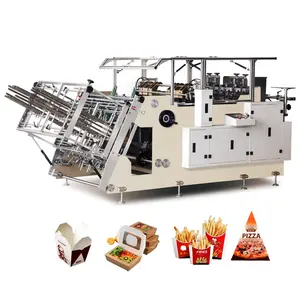 Disposable Take Away Food Containers Paper Box Bento Forming Machine Take Out Burger Boxes Lunch Box Making Machine
