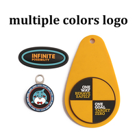 Étiquette en caoutchouc de silicone souple 3D personnalisée pour vêtements logo Patch patchs de transfert de chaleur étiquette en silicone