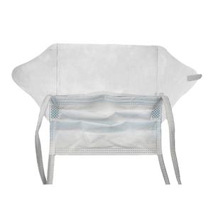 หน้ากากอนามัยแบบใช้แล้วทิ้งที่มีชีลด์3ชั้นพร้อมสายรัดตาได้รับการรับรอง CE/ISO - Product Image 3