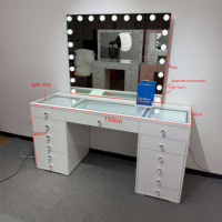 Coiffeuse de Chambre Moderne Éclairée avec Miroir – Vente en Gros Usine