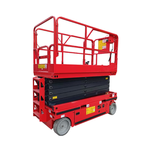 Plate-forme de travail aérienne électrique automotrice personnalisée 150kg <span class=keywords><strong>250kg</strong></span> 300kg prix de la plate-forme élévatrice à ciseaux pour échafaudage - Product Image 1