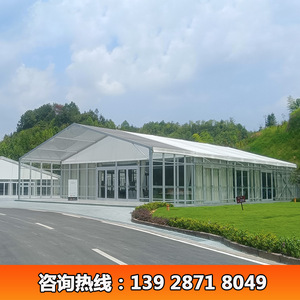 Carpa de Aleación de Aluminio de 1000 m² con Techo de PVC y Paredes de Vidrio, Construcción Modular, Carpa para Eventos al Aire Libre, Bodas y Fiestas para las Cuatro Estaciones - Product Image 4