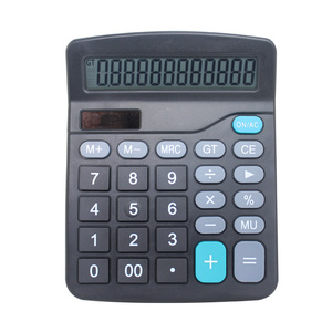 Máy tính để bàn văn phòng năng lượng mặt trời 12 chữ số mô hình 837 làm bằng nhựa bền thiết bị điện tử cung cấp nhiều nguồn khác nhau - Product Image 1