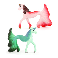 Figurines d'animaux en PVC solide de simulation en gros, hippocampe, jouet pour enfants