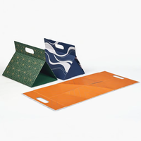 Caja de Almacenamiento Plegable Triangular con Cierre Magnético Moderna, Caja Organizadora de Papel Resistente, Caja de Regalo Portátil para Empaque y Almacenamiento Minorista
